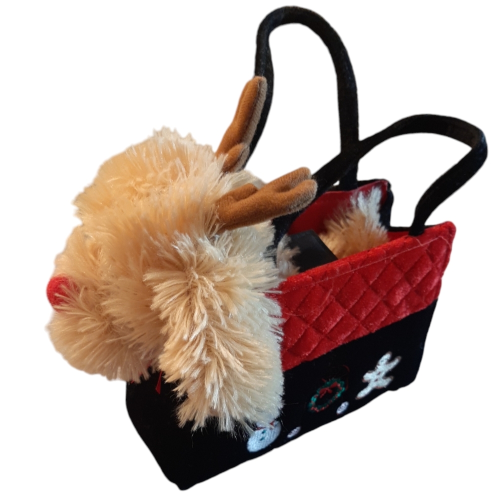 Toby N.Y.C. Stuffed Dog in Carrying Purse